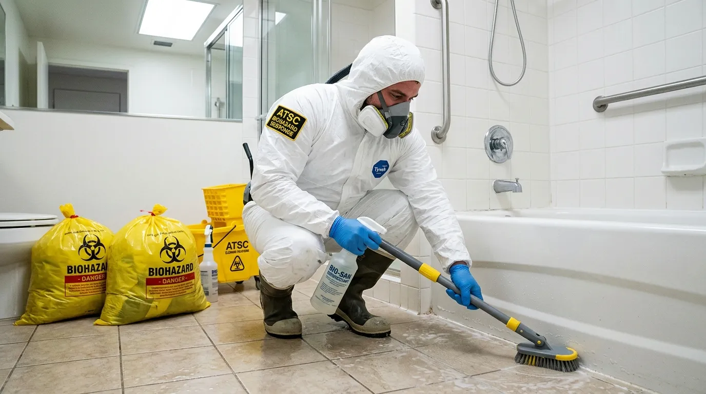 Decontamination equipment deployed for Blood Cleanup in North New Hyde Park